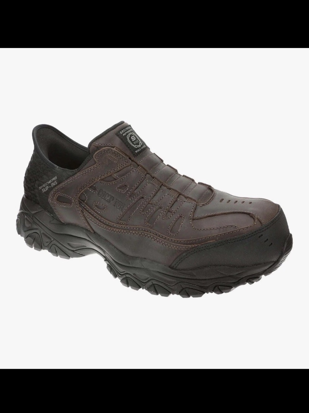 Skechers Holdredge-Ryker Hands free Slip- Ins Dark Brown Mens size 9 Wide